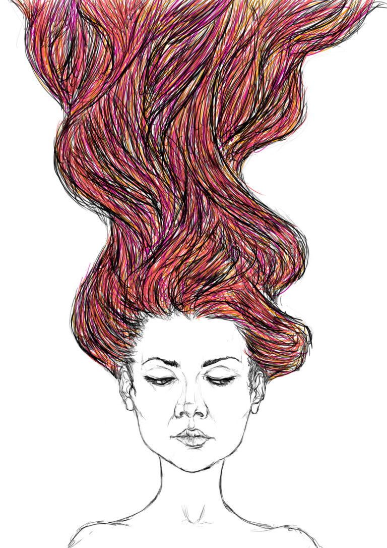 Digital con Stylus - Retrato fantástico