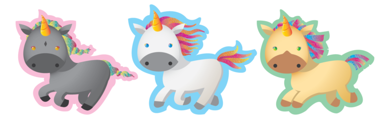 Stickers vectoriales infantiles