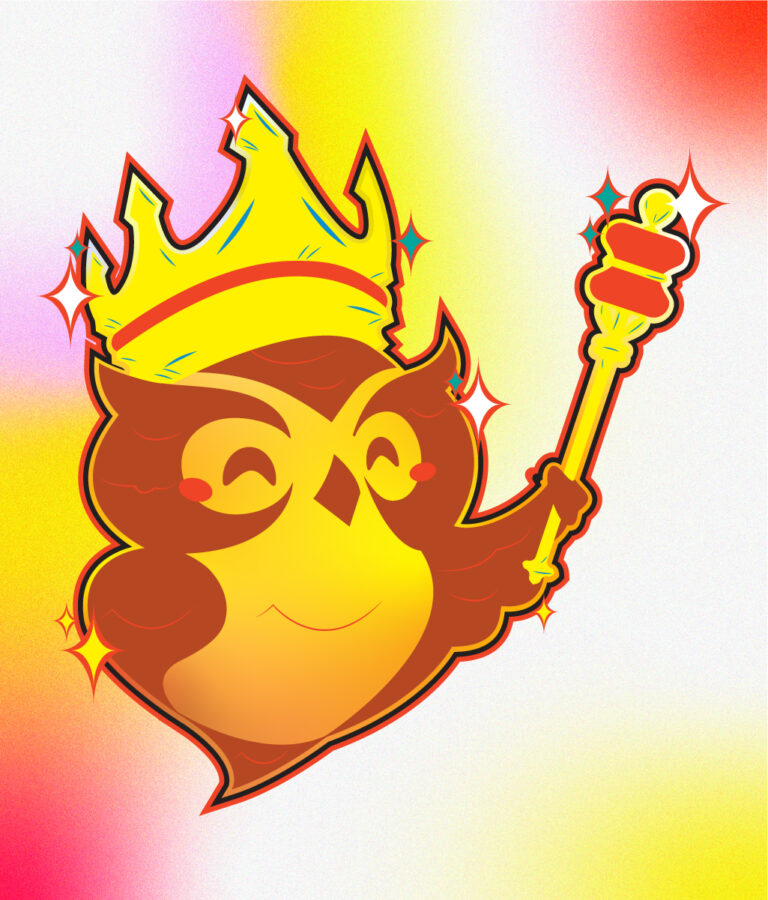 Búho King - Vectorial