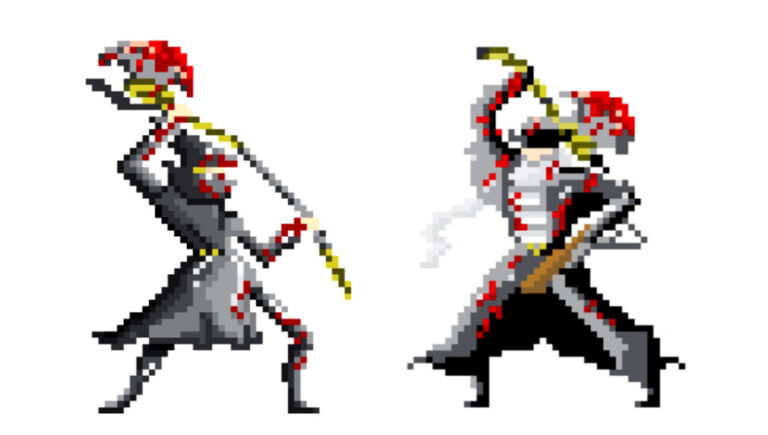 Pixel Art - personajes de Bloodborne
